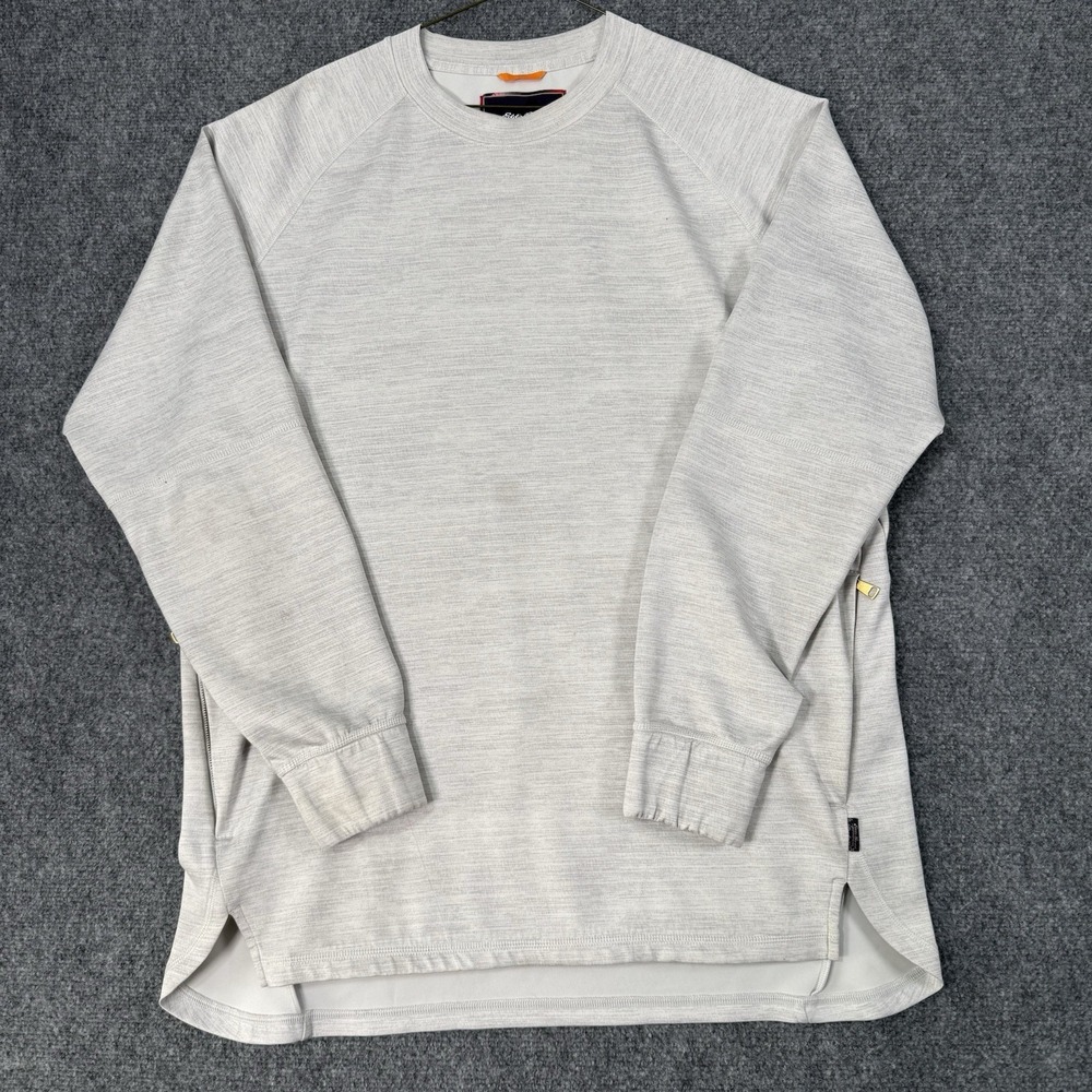 Eddie Bauer x Christopher Bevans Sweatshirt Mens Large Gray Technical Pullover